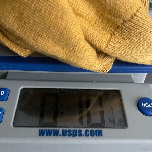 Paul Fredrick Sweater Mens Large Silk Cotton Cashmere 1/4 Zip Pullover Mustard - Picture 8 of 8